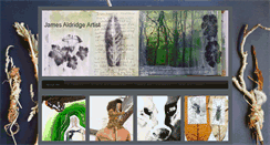 Desktop Screenshot of jamesaldridge-artist.co.uk